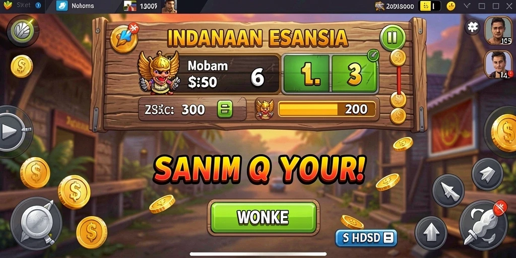 hondatoto - Mode multiplayer yang memungkinkan Anda bermain dengan teman.